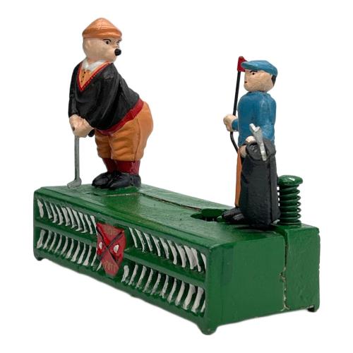 鋳造 貯金箱 iron coin bank BIRDIE PUTT バーディーパット ゴルファー