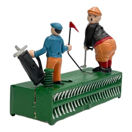 鋳造 貯金箱 iron coin bank BIRDIE PUTT バーディーパット ゴルファー