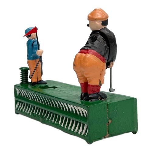 鋳造 貯金箱 iron coin bank BIRDIE PUTT バーディーパット ゴルファー