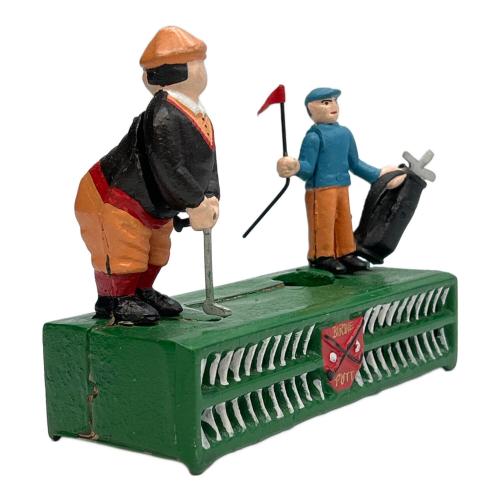 鋳造 貯金箱 iron coin bank BIRDIE PUTT バーディーパット ゴルファー