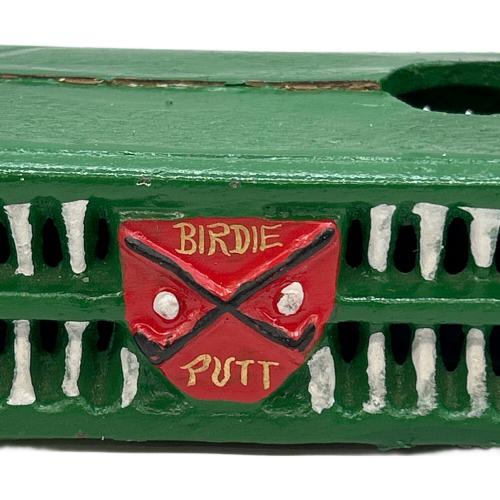 鋳造 貯金箱 iron coin bank BIRDIE PUTT バーディーパット ゴルファー
