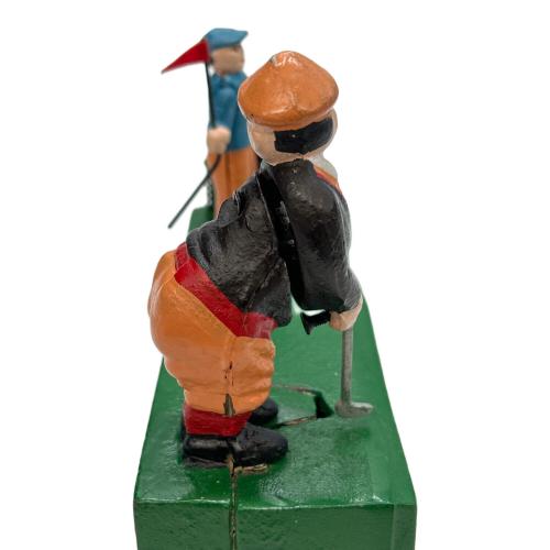 鋳造 貯金箱 iron coin bank BIRDIE PUTT バーディーパット ゴルファー