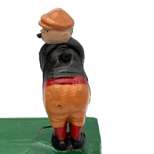 鋳造 貯金箱 iron coin bank BIRDIE PUTT バーディーパット ゴルファー