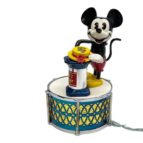 ミッキーマウス 貯金箱 60周年記念 ※ジャンク品/インテリアとして