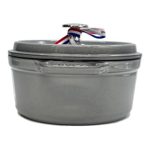 Staub (ストウブ) ピコ ココットラウンド 40509-484 グレー