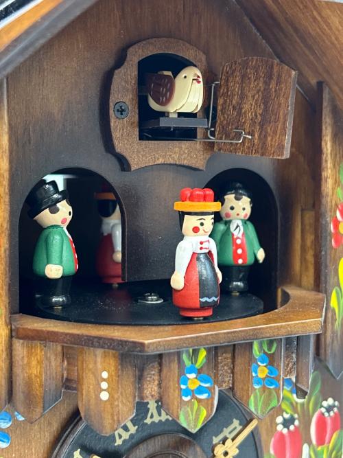 クォーツ式鳩時計 エーデルワイスクロック ドイツ製 430-6QMT