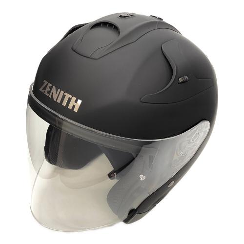 バイク用ヘルメット YJ-17 ZENITH-P ラバートーンブラック 2023年製 Mサイズ 57-58cm