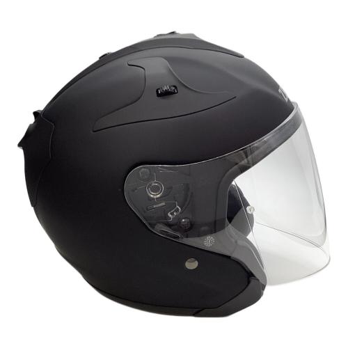 バイク用ヘルメット YJ-17 ZENITH-P ラバートーンブラック 2023年製 Mサイズ 57-58cm