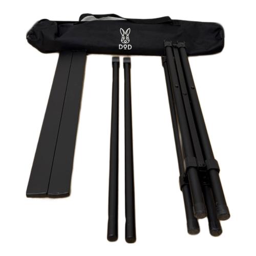 DOD (ディーオーディー) アウトドアテーブル TB5-723-BK COOKING KING