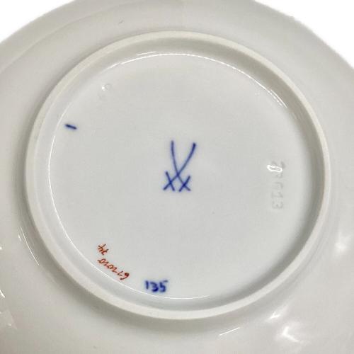 カップ&ソーサー 現代花（青い花模様）