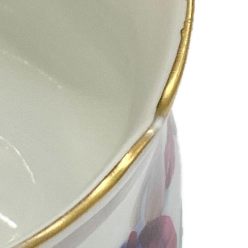 カップ&ソーサー 現代花（青い花模様）