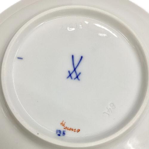 カップ&ソーサー 現代花（青い花模様）