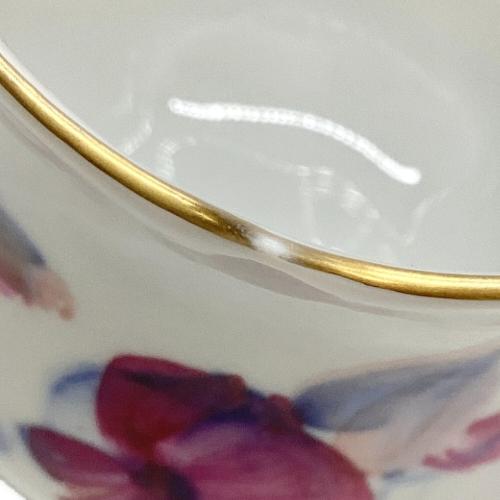 カップ&ソーサー 現代花（青い花模様）