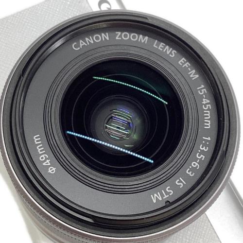 ミラーレス一眼カメラ EOS M200 15-45レンズキット