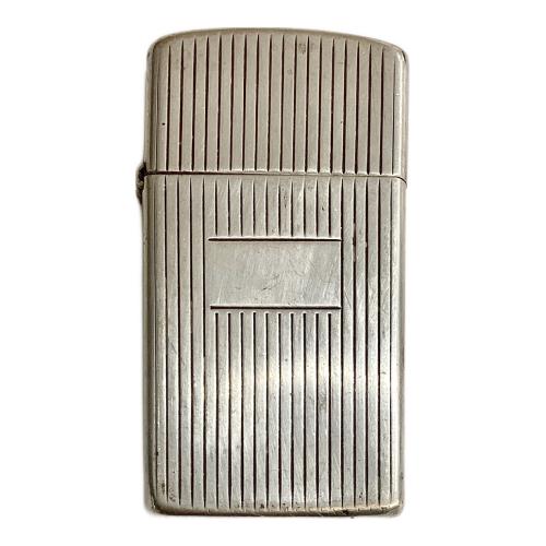 ZIPPO スリムタイプ ストライプ 1980年代製 スターリングシルバー