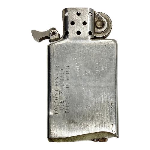 ZIPPO スリムタイプ ストライプ 1980年代製 スターリングシルバー