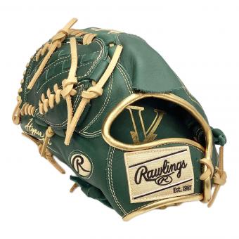 軟式 左投 HYPER TECH COLOR SYNC 投手用 GR5FHTCA15W ダークグリーン