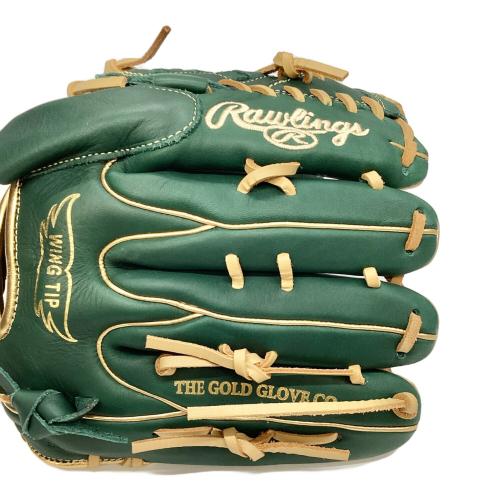 軟式 左投 HYPER TECH COLOR SYNC 投手用 GR5FHTCA15W ダークグリーン