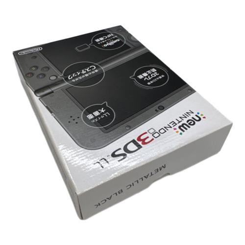 New Nintendo 3DS LL メタリックブラック RED-001