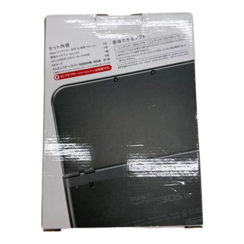 New Nintendo 3DS LL メタリックブラック RED-001