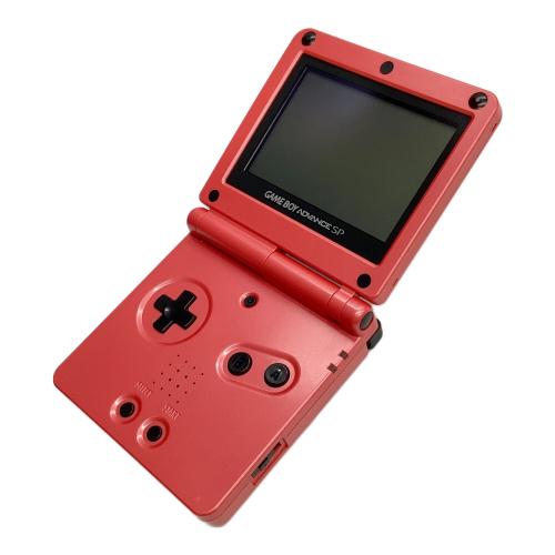 GAMEBOY ADVANCE SP AGS-001 CHAR AZNABLE CUSTOM シャア専用カラー