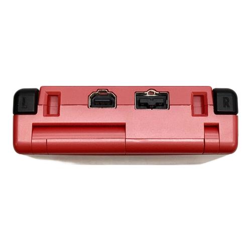 GAMEBOY ADVANCE SP AGS-001 CHAR AZNABLE CUSTOM シャア専用カラー