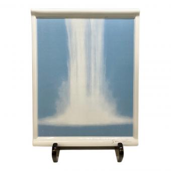 深川製磁 陶板画・彩磁プレート 千住博 「ウォーターフォール」