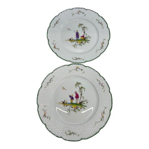 RAYNAUD Limoges (レイノー リモージュ) プレート 27.5cm シキオン No.1~6,絵違い6Pセット