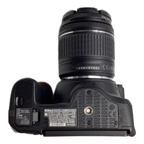 デジタル一眼レフカメラ D5600 VRレンズキット