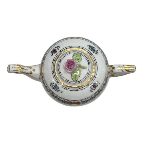 Herend (ヘレンド) ティーポット インドの華 多彩色 ミニ USED