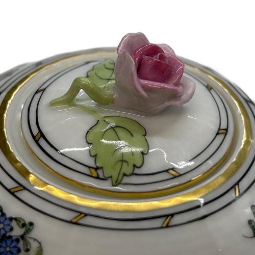 Herend (ヘレンド) ティーポット インドの華 多彩色 ミニ USED