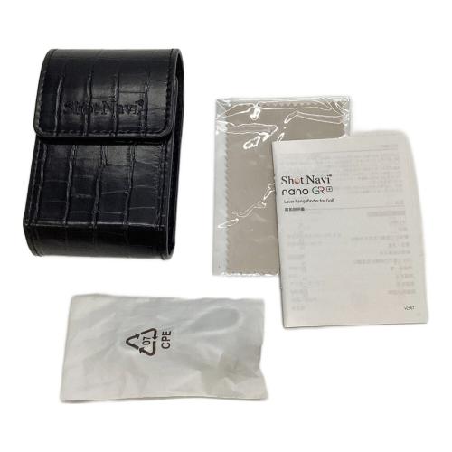 ゴルフ距離測定器 Laser sniper nano GR+