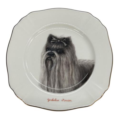 NARUMI (ナルミ) アートプレート 10688-5160/ヨークシャーテリア 愛犬シリーズ/スタジオアート