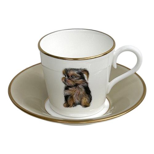 NARUMI (ナルミ) カップ&ソーサー 10688-20722/ヨークシャーテリア 愛犬シリーズ/スタジオアート