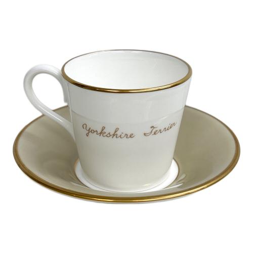 NARUMI (ナルミ) カップ&ソーサー 10688-20722/ヨークシャーテリア 愛犬シリーズ/スタジオアート