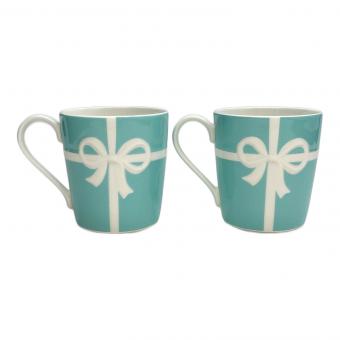 TIFFANY & Co. (ティファニー) マグカップ ブルーボックスマグ 2Pセット