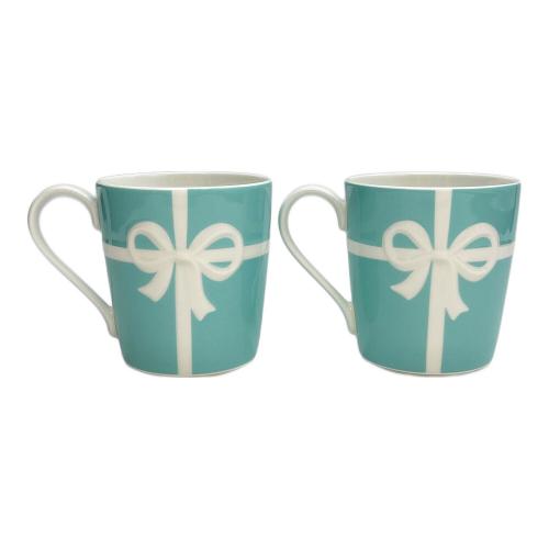 TIFFANY & Co. (ティファニー) マグカップ ブルーボックスマグ 2Pセット