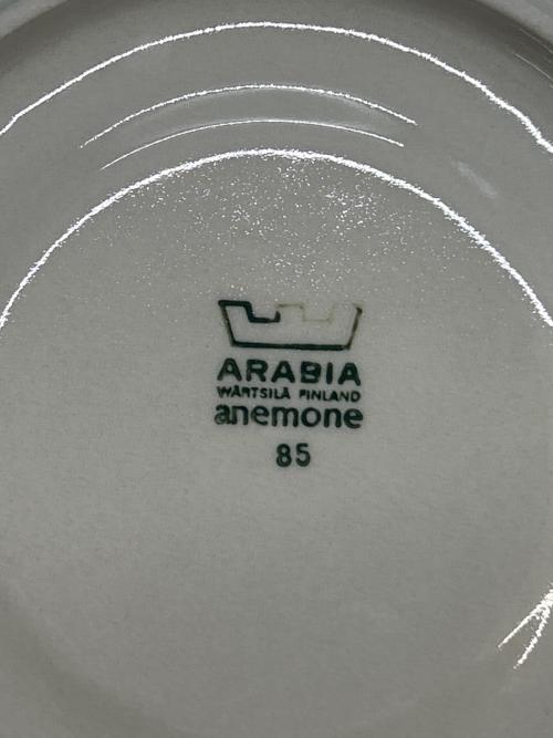 ARABIA (アラビア) カップ&ソーサー アネモネ USED