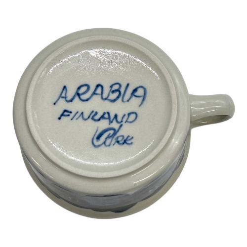 ARABIA (アラビア) カップ&ソーサー アネモネ USED