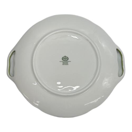 MINTON (ミントン) B&Bプレート グリーン＆ピンク ヴィクトリアストロベリー USED