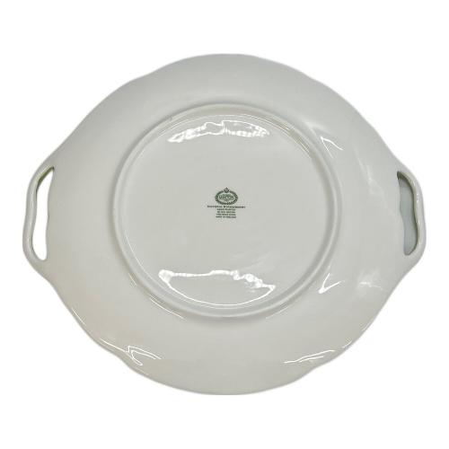 MINTON (ミントン) B&Bプレート グリーン＆ピンク ヴィクトリアストロベリー USED