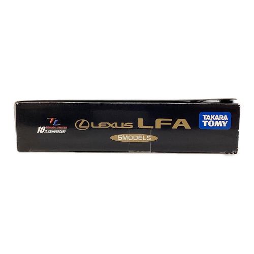 LEXUS LFA 5MODEL トミカ 10周年