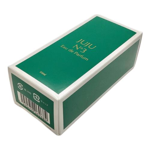 JUJU オードパルファン Nº3 Eau de Parfum 50ml 残量80%-99%