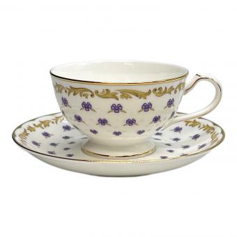 Noritake(ノリタケ)×KURASHI＆Ｔrips(北欧、暮らしの道具店) カップ&ソーサー ビオラ