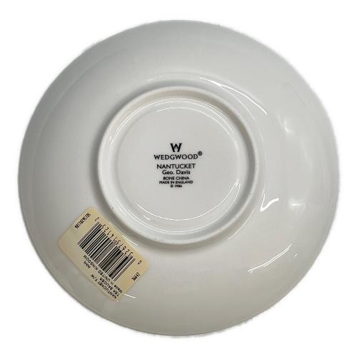 Wedgwood (ウェッジウッド) 洋食器セット ナンタケット カップ＆ソーサー×2 15㎝プレート×2 20.5㎝プレート×2