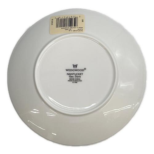 Wedgwood (ウェッジウッド) 洋食器セット ナンタケット カップ＆ソーサー×2 15㎝プレート×2 20.5㎝プレート×2