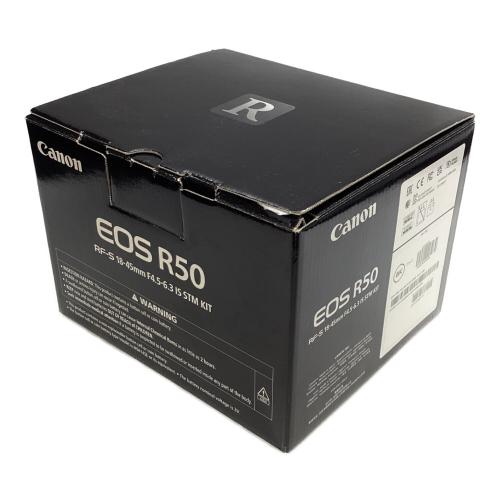 ミラーレス一眼カメラ EOS R50 RF-S18-45mm F4.5-6.3 IS STMレンズ