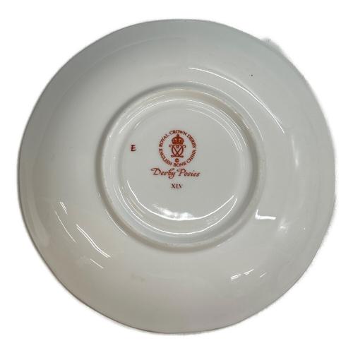 ROYAL CROWN DERBY (ロイヤルクラウンダービー) カップ&ソーサー Derby Posies 6P