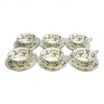 Wedgwood (ウェッジウッド) カップ&ソーサー ワイルドストロベリー 6P