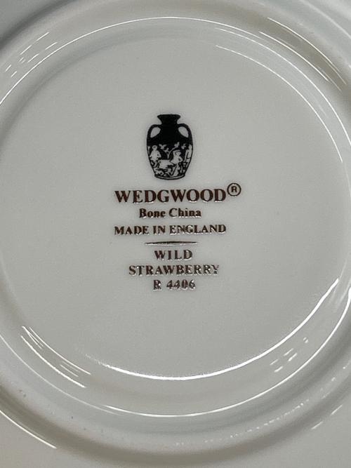 Wedgwood (ウェッジウッド) カップ&ソーサー ワイルドストロベリー 6P